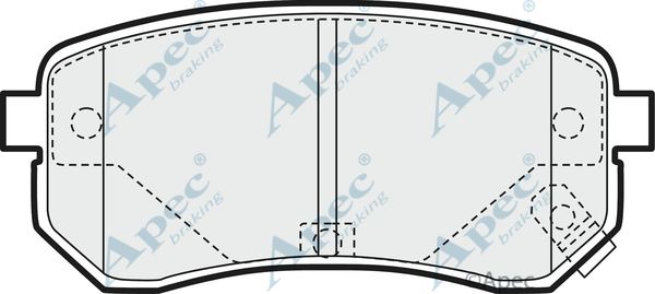 APEC BRAKING Jarrupala, levyjarru PAD1442